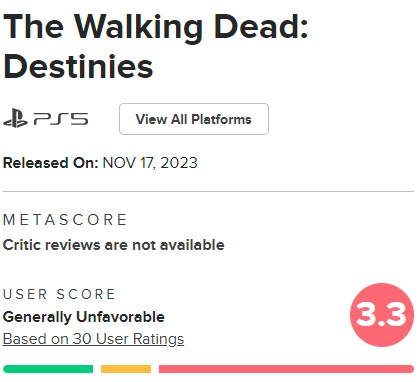 Gli sviluppatori di Skull Island: Rise of Kong non smettono mai di stupire il pubblico: The Walking Dead: Destinies, un altro gioco fallito di GameMill Entertainment, è stato pubblicato.-2 Gli sviluppatori di Skull Island: Rise of Kong non smettono mai di stupire il pubblico: The Walking Dead: Destinies, un altro gioco fallito di GameMill Entertainment, è stato pubblicato.-2