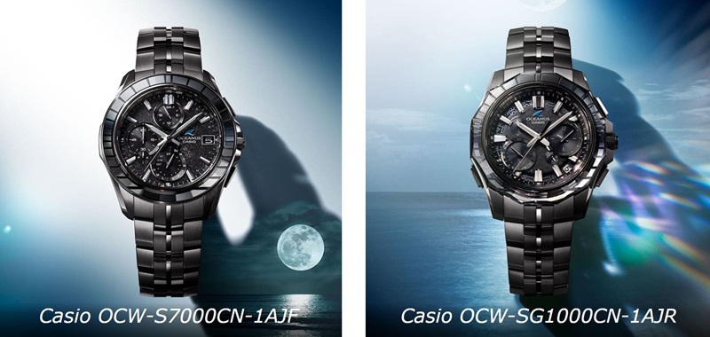Orologi Casio Oceanus Manta in stile Calm Night