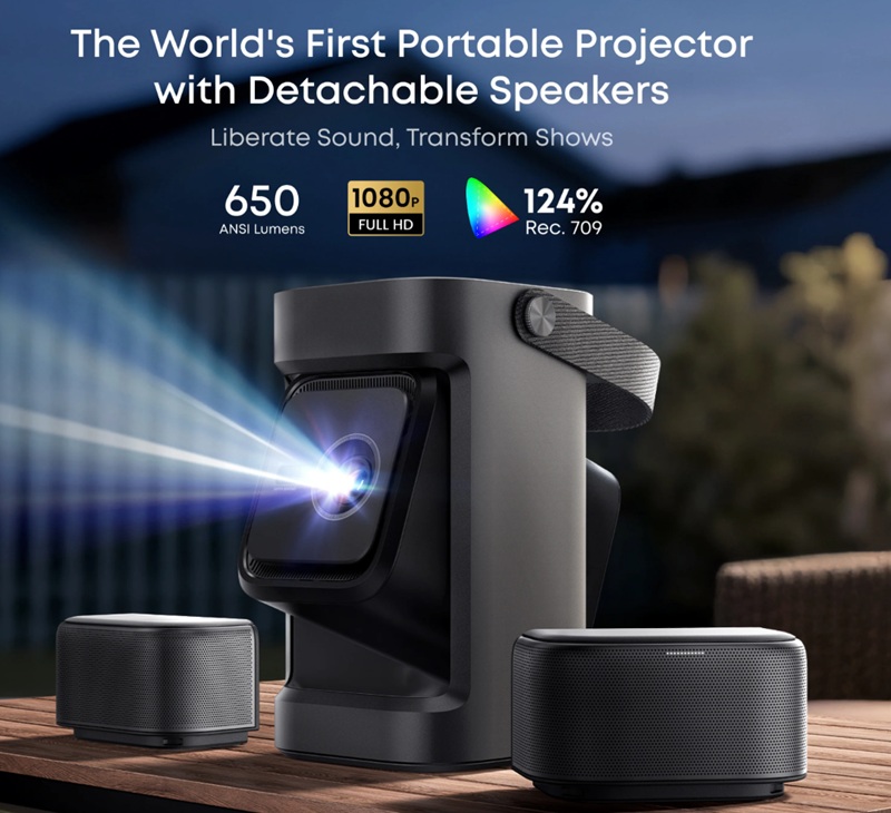 Proiettore compatibile con Dolby Audio