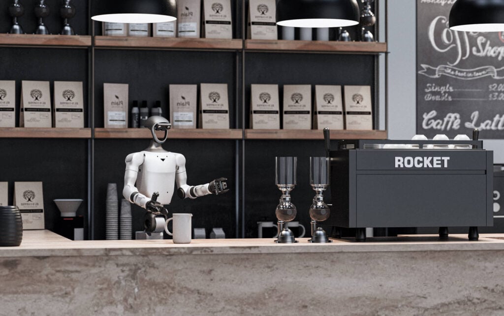 Robot umanoide su ruote Unitree G1-D