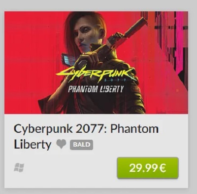 30 euro, nuove immagini, ma nessuna data di uscita: il negozio GOG rivela la pagina del componente aggiuntivo Phantom Liberty per Cyberpunk 2077-3