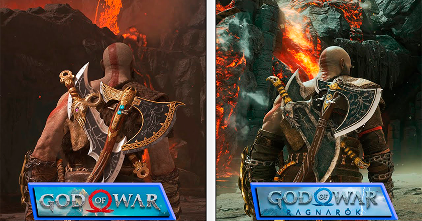 Progressi folli: un blogger confronta la versione PC di God of War 2018 con impostazioni Ultra e God of War Ragnarok su PlayStation 5 Progressi folli: un blogger confronta la versione PC di God of War 2018 con impostazioni Ultra e God of War Ragnarok su PlayStation 5