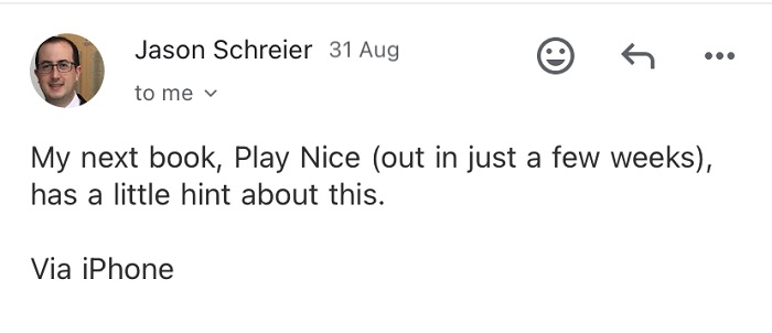 Jason Schreier ha confermato che Blizzard sta sviluppando uno sparatutto RPG e ha promesso di rivelare alcuni dettagli in merito nel suo nuovo libro-3 Jason Schreier ha confermato che Blizzard sta sviluppando uno sparatutto RPG e ha promesso di rivelare alcuni dettagli in merito nel suo nuovo libro-3