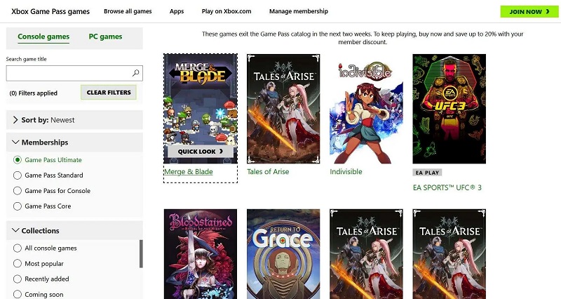 Giochi che saranno rimossi dal Game Pass a febbraio