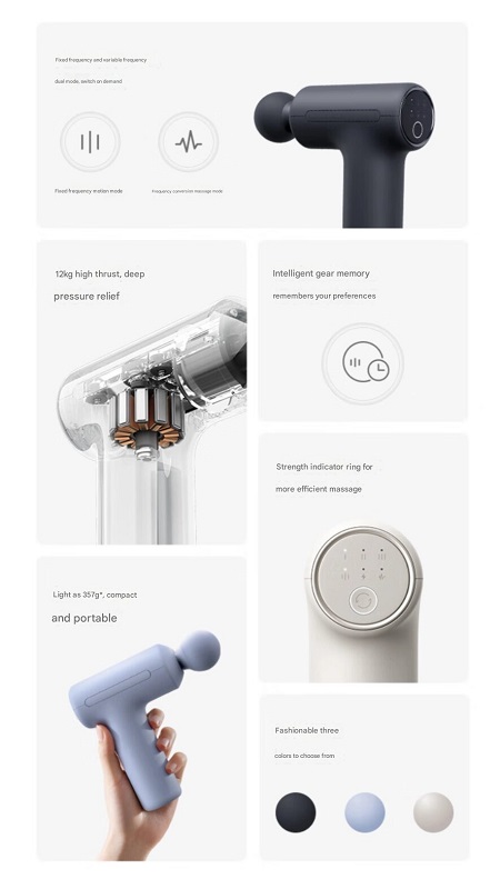 Xiaomi Mijia Fascia Gun 3 Mini Edition - Immagine 1