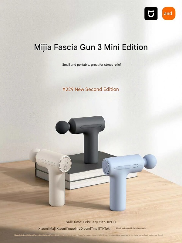 Xiaomi Mijia Fascia Gun 3 Mini Edition - Immagine 2