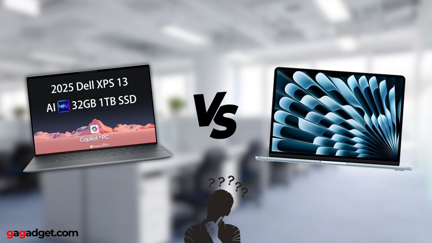 XPS 13 contro Macbook Air M4 XPS 13 contro Macbook Air M4