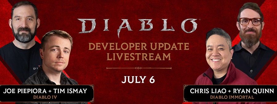 Fan, non perdete l'occasione! Il 6 luglio, Blizzard parlerà del primo aggiornamento stagionale di Diablo IV e rivelerà i piani per Diablo Immortal.-2