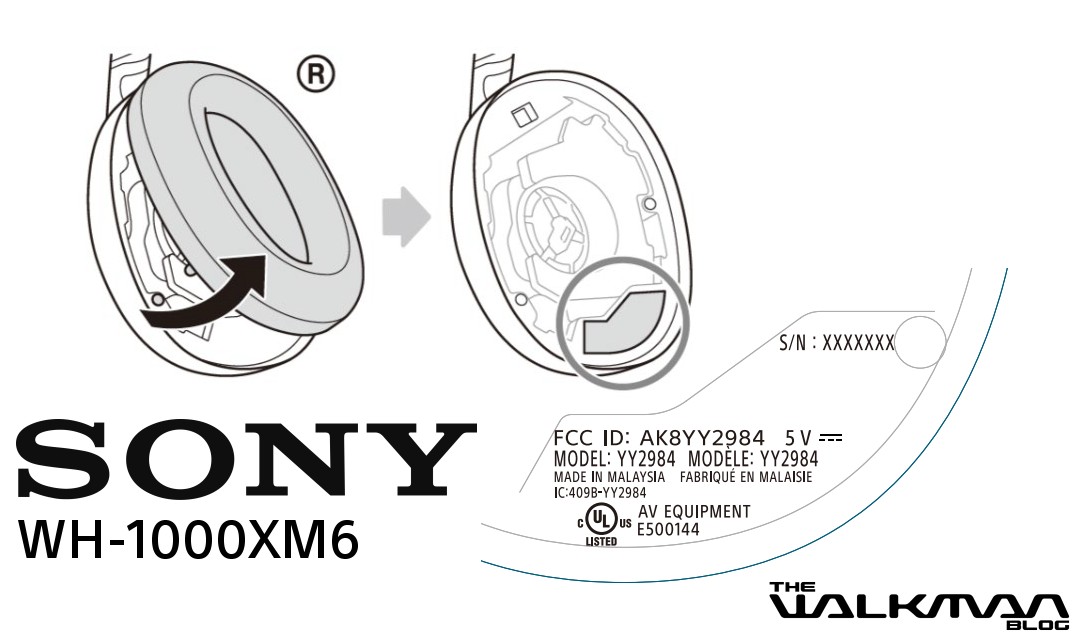 Design di Sony WH-1000XM6 Design di Sony WH-1000XM6