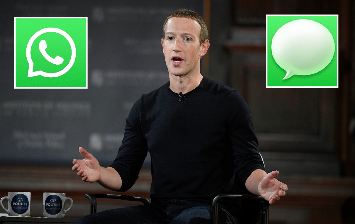 Mark Zuckerberg ha nominato i vantaggi di WhatsApp rispetto a iMessage Mark Zuckerberg ha nominato i vantaggi di WhatsApp rispetto a iMessage