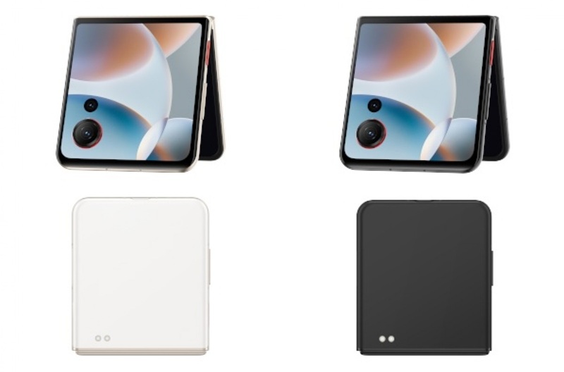 Modello ZTE Nubia Flip3 all'Esposizione