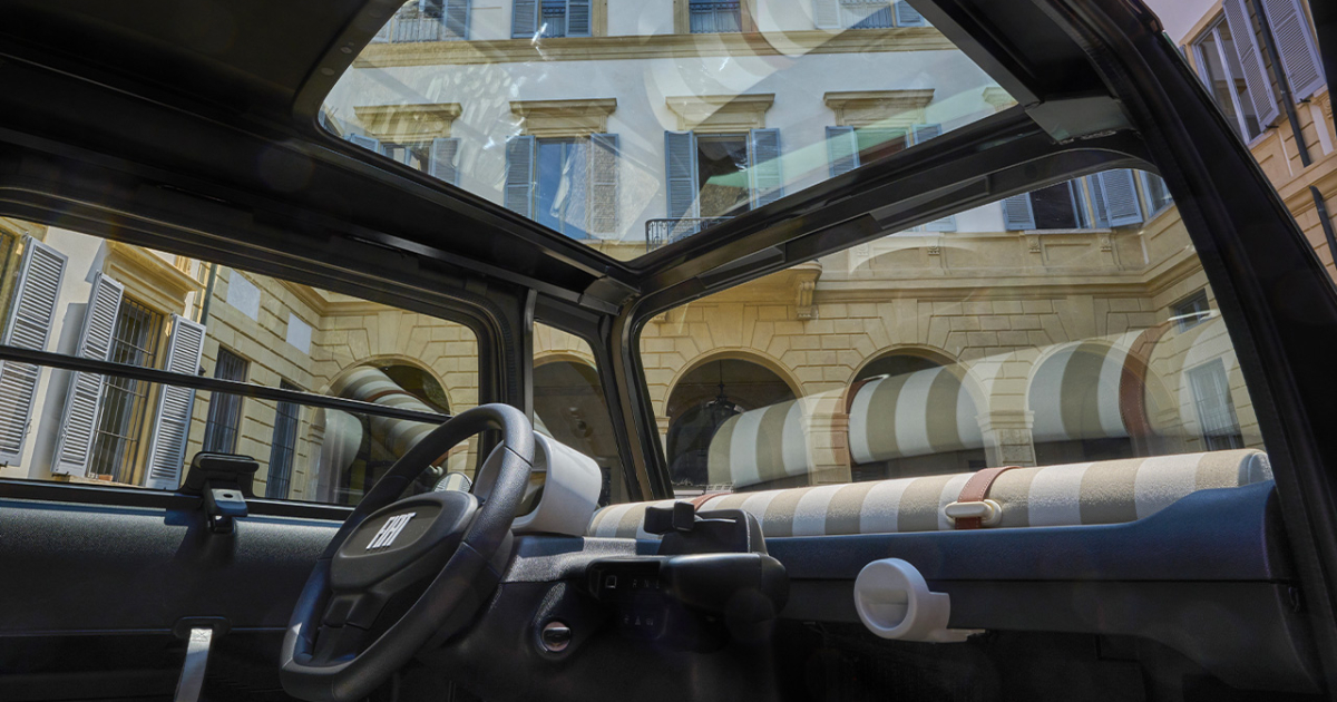 Fiat Topolino - Vista posteriore