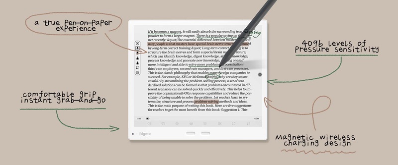 Tablet Bigme B10 con schermo a colori E Ink Kaleido 3