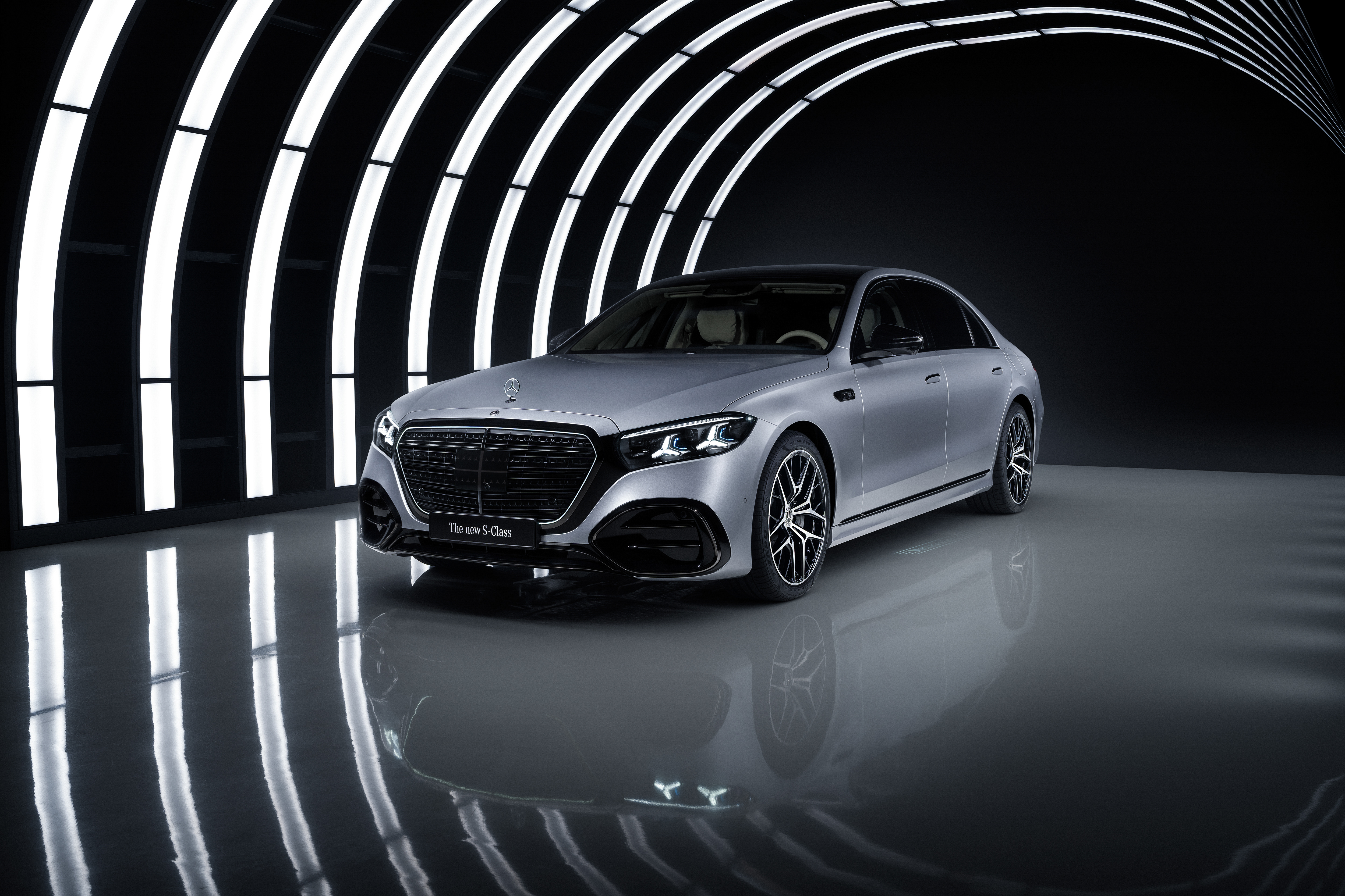 Vista Frontale della S-Class Mercedes-Benz 2026 Aggiornata