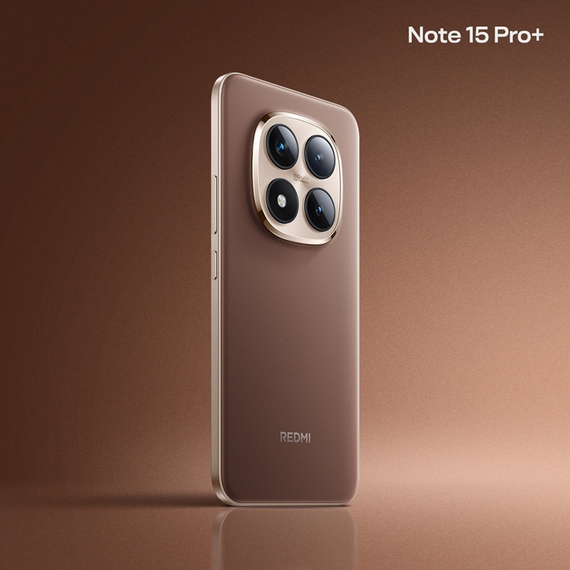 Immagine del Redmi Note 15 Pro+ in colore Mocco Brown