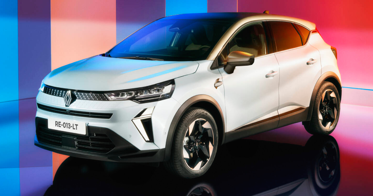 Renault Captur Eco-G 120 vista frontale