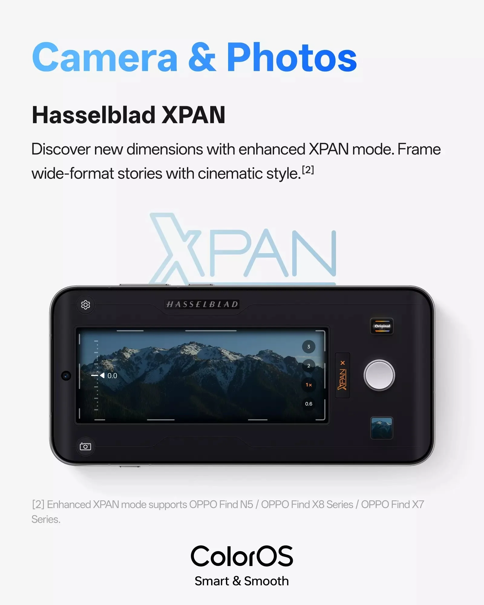 Formato ampio XPAN con watermark