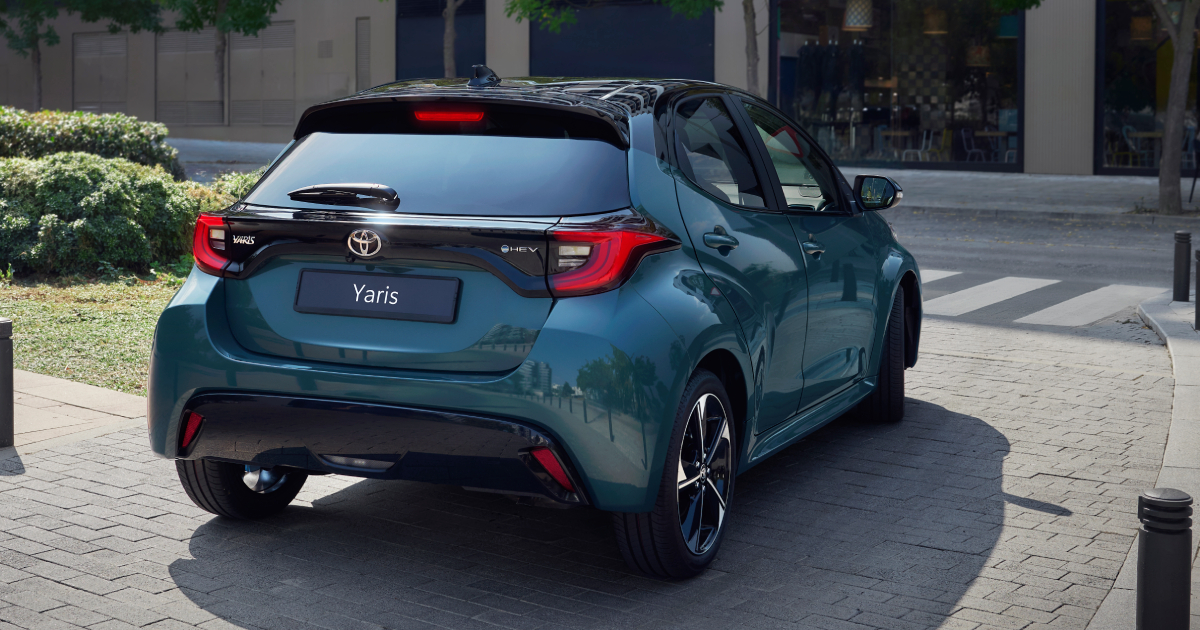 Concept della Toyota Yaris 2025