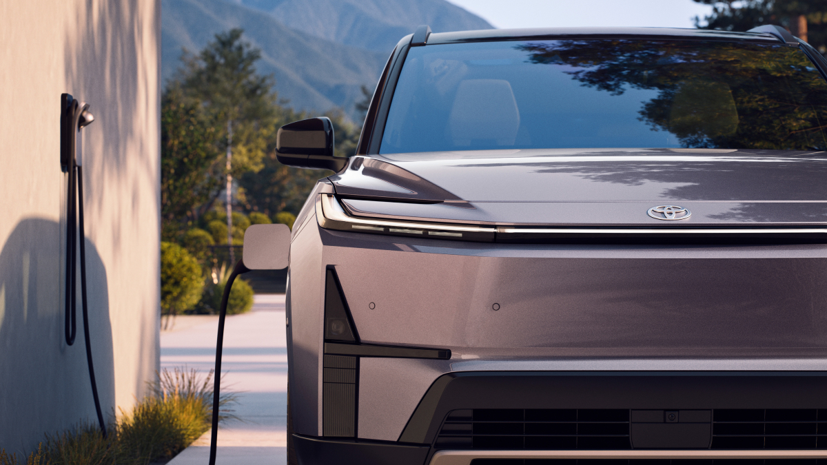 Vista elettrica del Toyota Highlander 2027 1