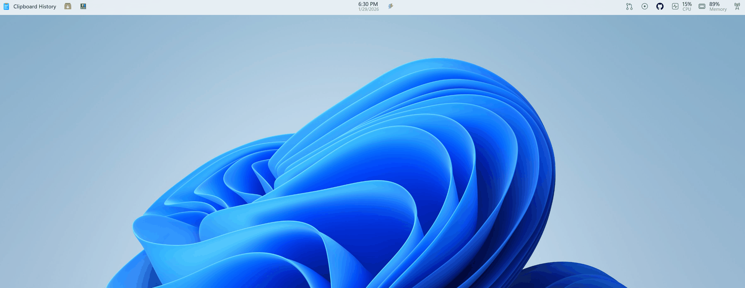 Concetto d'interfaccia della nuova barra superiore