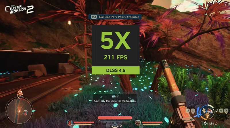 Dynamic Multi Frame Generation 6X: creazione di frame aggiuntivi per aumentare la frequenza