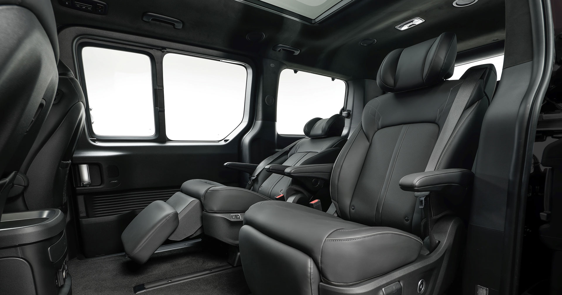 Interno di Hyundai Staria Electric