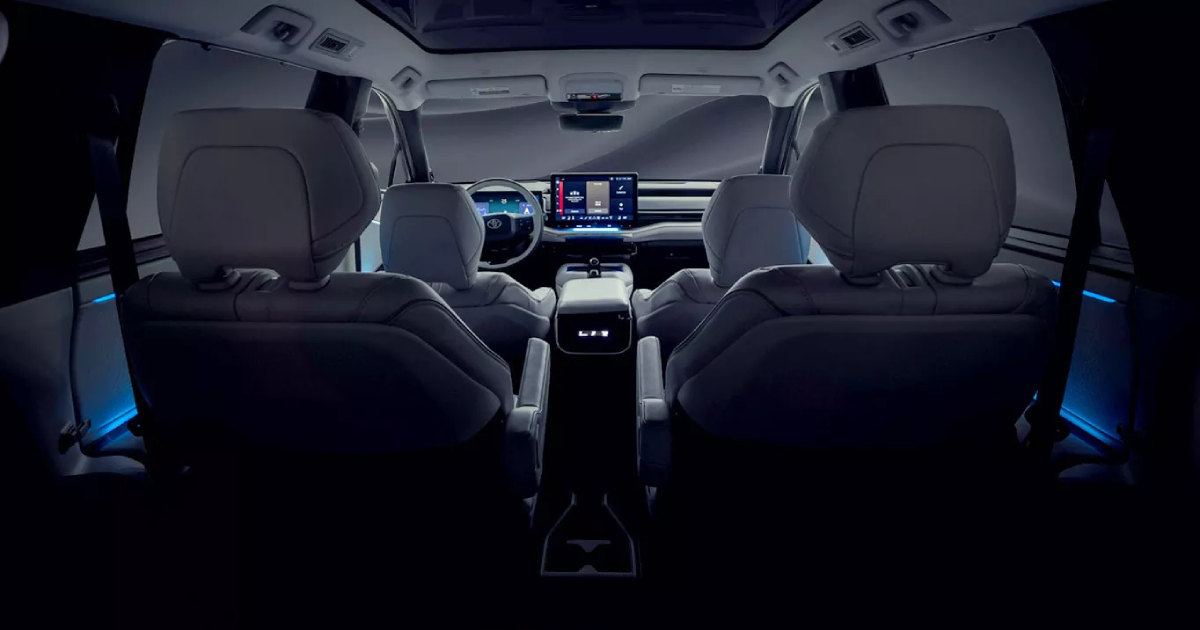 Marchio BEV e AWD del Toyota Highlander