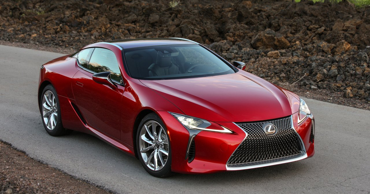 Lexus LC, coupé e convertibile