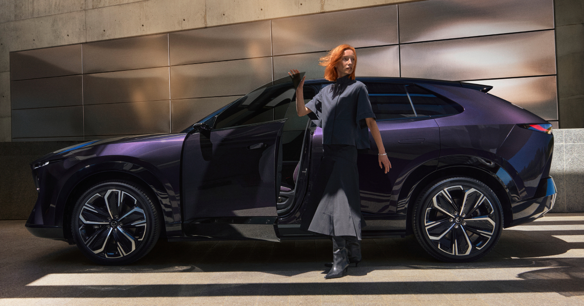 Parte posteriore della Mazda CX-6e