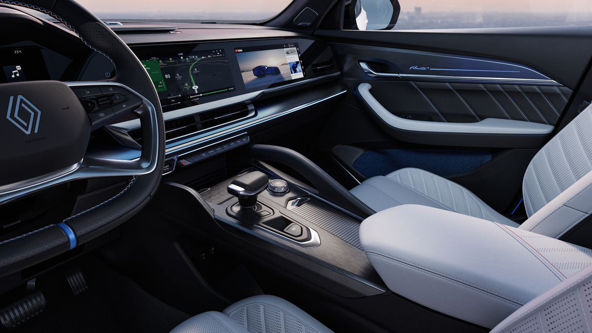 Linea laterale Renault Filante