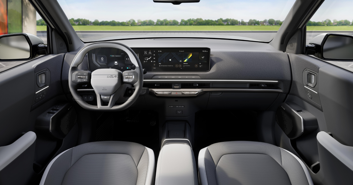 Crossover elettrico Kia EV2 – vista frontale