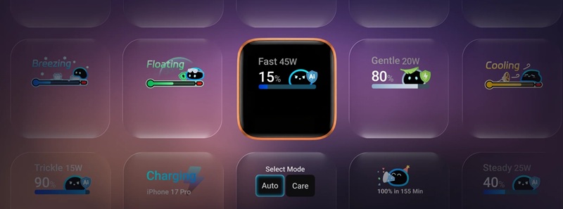 Caricabatterie Anker Nano 45W con tecnologia GaN