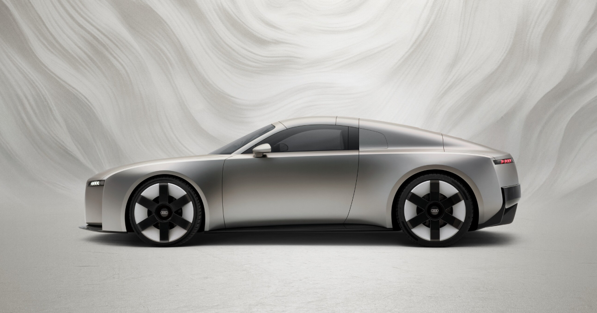Linee di design del concept Audi C-Sport