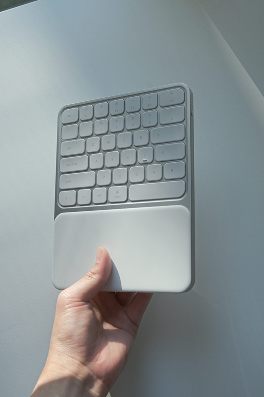 Vista dettagliata del prototipo di tastiera Compose