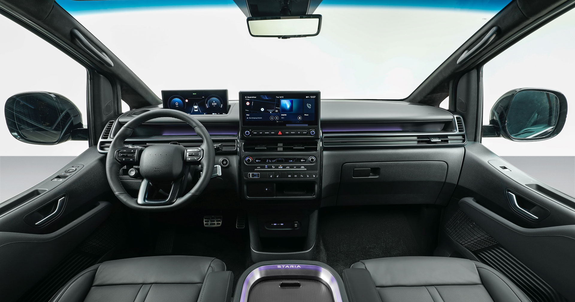 Pannello di controllo di Hyundai Staria Electric