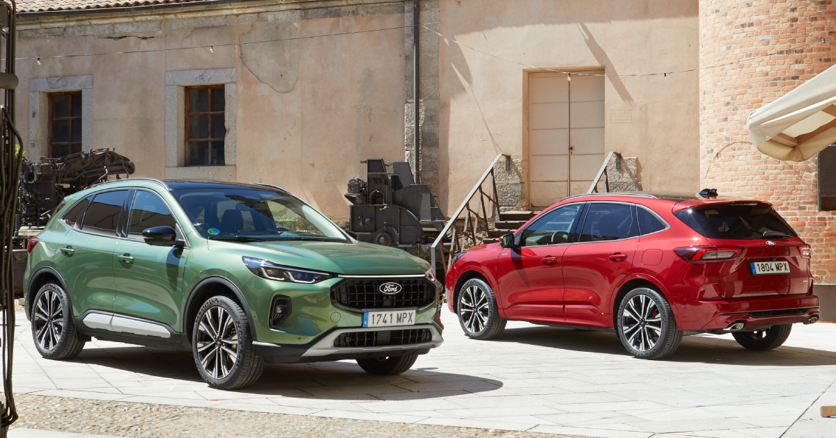 Foto della Ford Kuga aggiornata con sistema BlueCruise