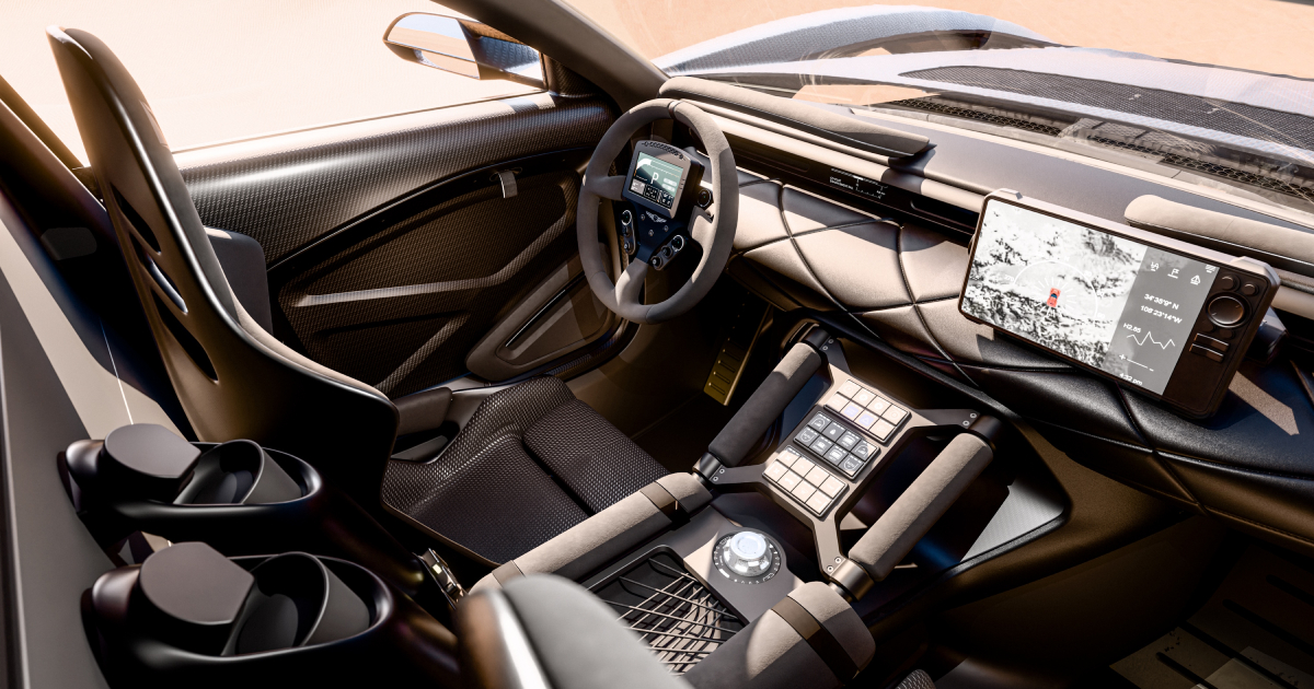 Chiusura di Genesis X Skorpio nel deserto