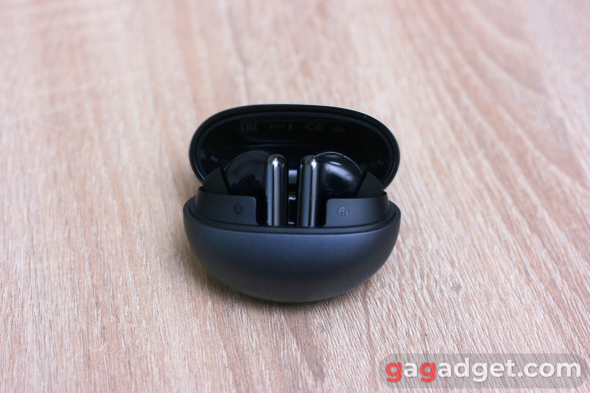 Haylou FlowBuds N55 - scatola di ricarica aperta