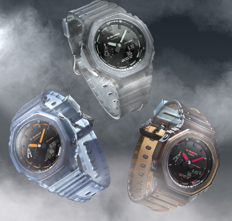 Nuova serie di orologi G-Shock GA-2100K di Casio