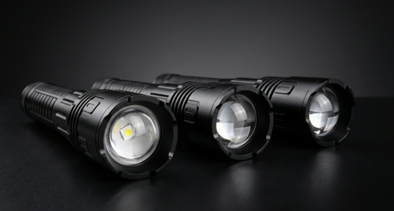 Corpo della torcia in alluminio anodizzato