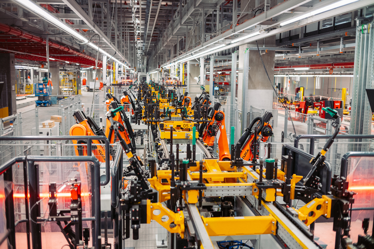 Immagine dello stabilimento del Gruppo BMW a Monaco