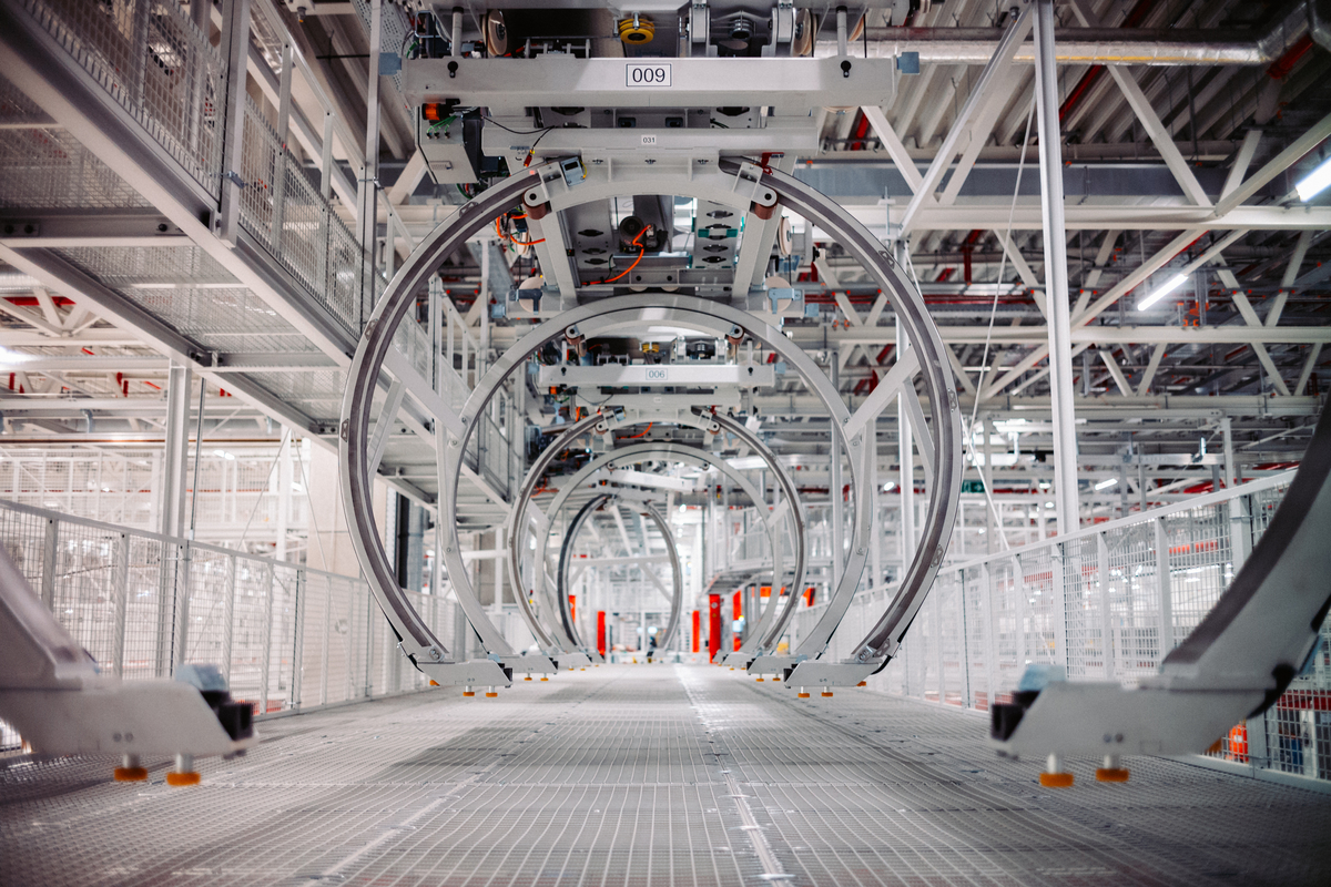 Attrezzature per la produzione della BMW i3