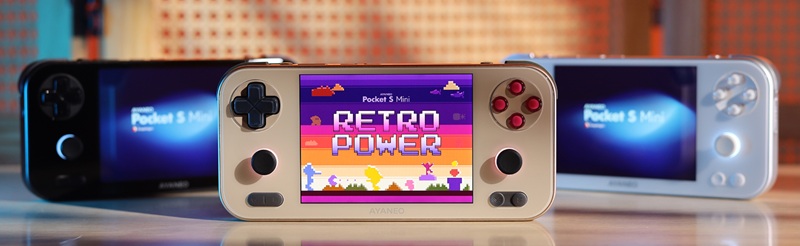 Ayaneo Pocket S Mini in colore Retro Power