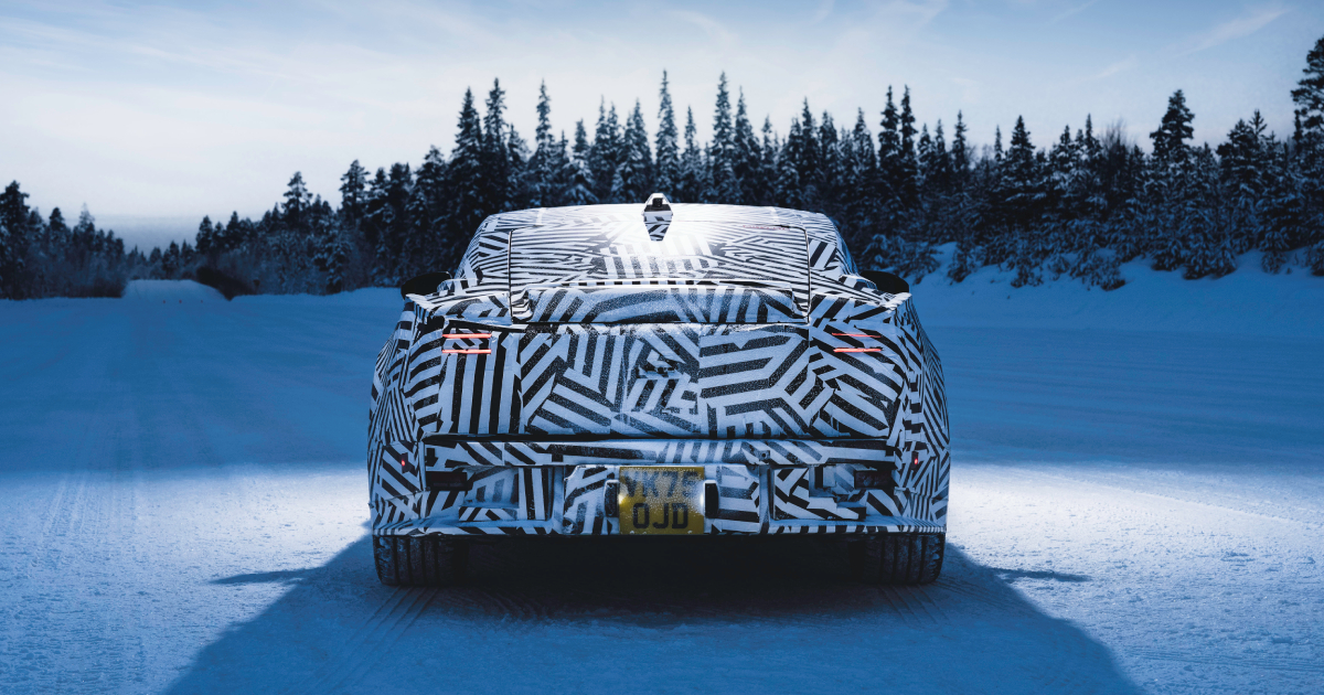 Nuovo Jaguar GT nei Test