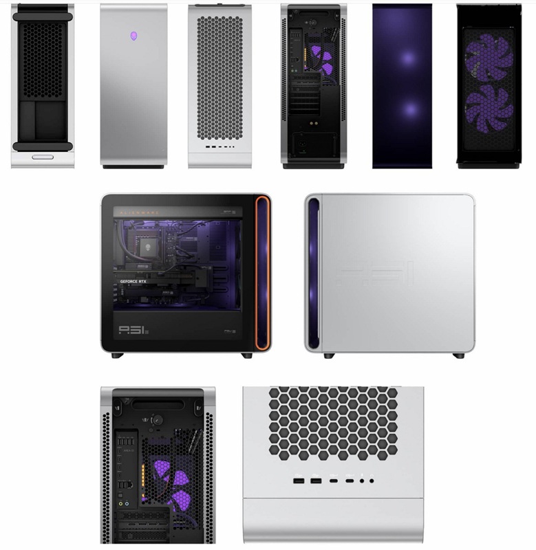 Alienware Area-51 contro l'illuminazione RGB