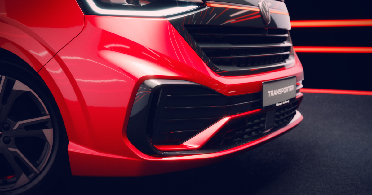 Design del paraurti del Volkswagen Transporter Sportline