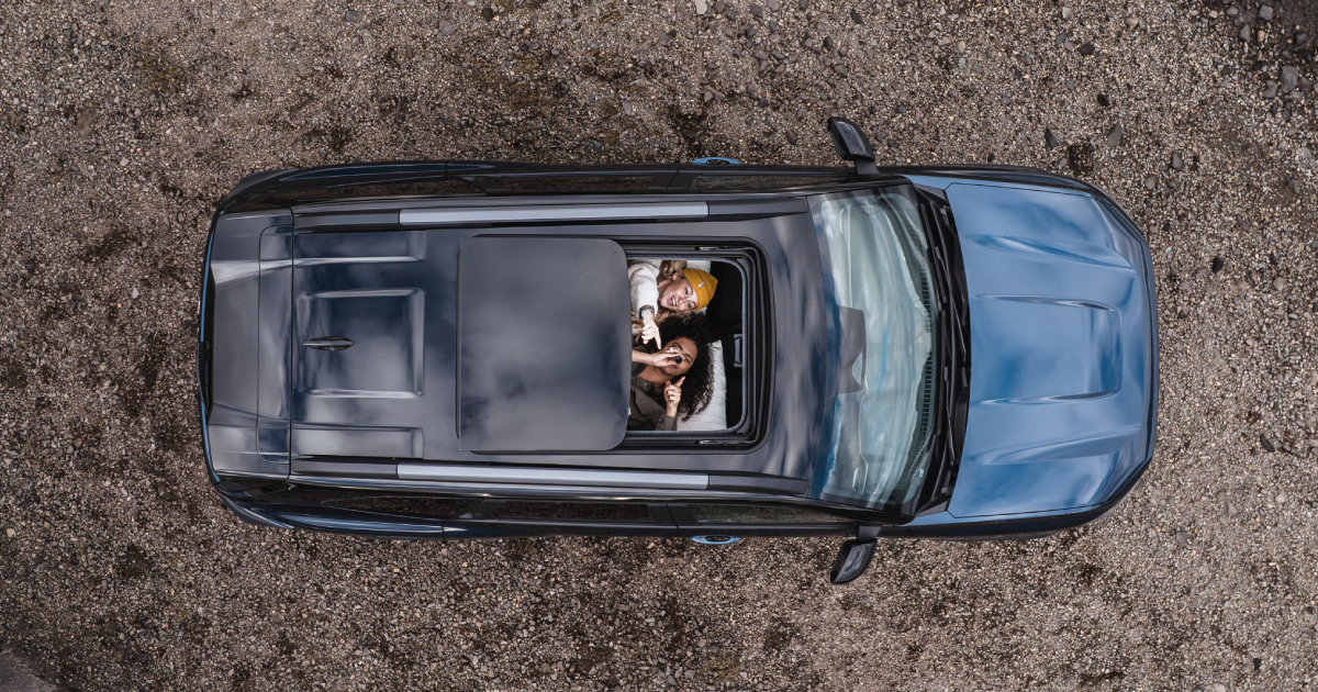 Tetto panoramico Dacia Bigster per osservare le stelle