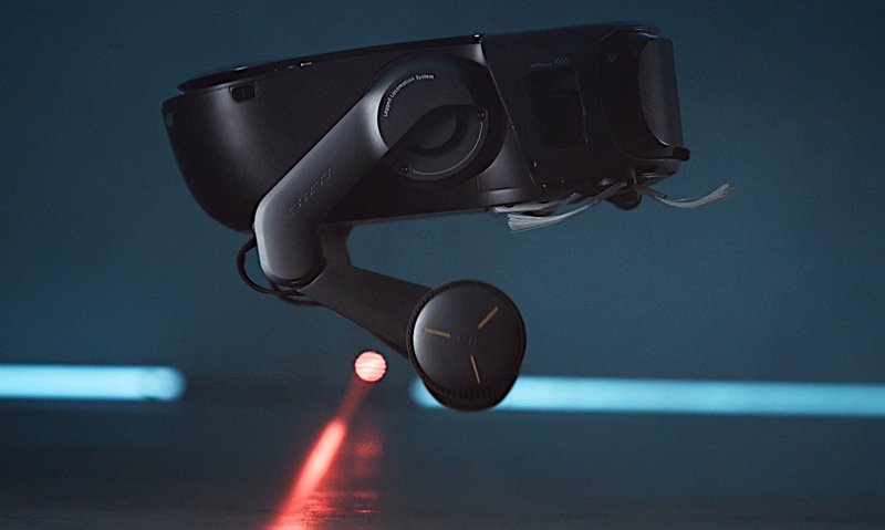 Dimostrazione delle capacità di Saros Rover all'esposizione