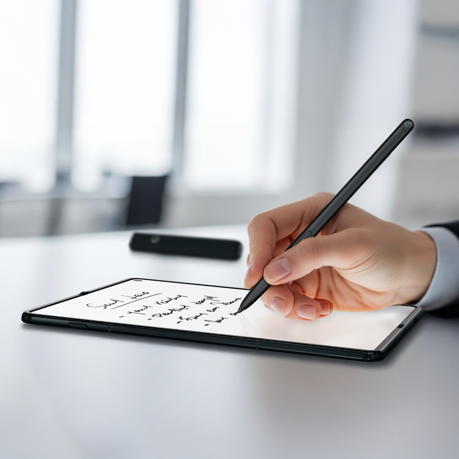 Razr Fold abbinato a Moto Pen Ultra