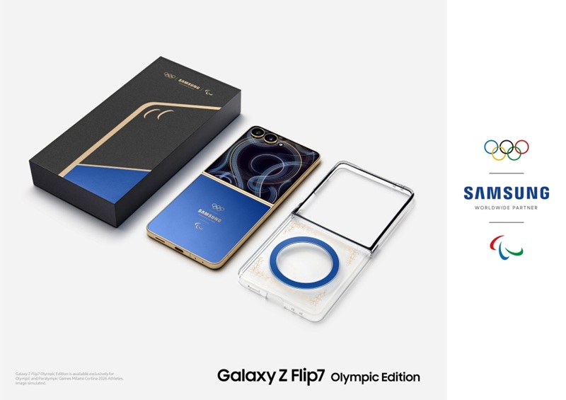 Custodia per Galaxy Z Flip7 Olympic Edition